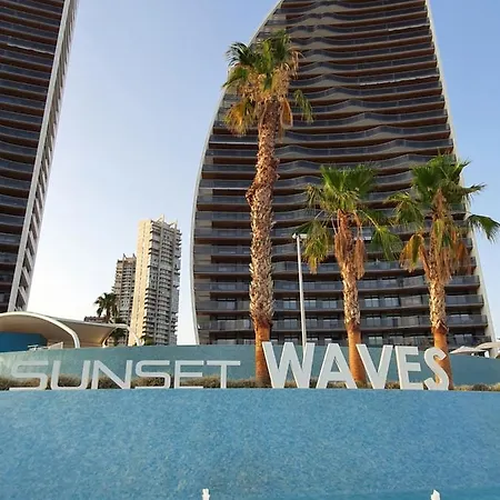 Sunset Waves By Kalmarent * Benidorm